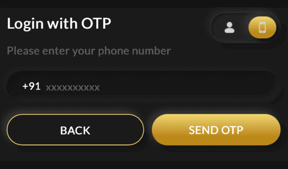 Login Through OTP