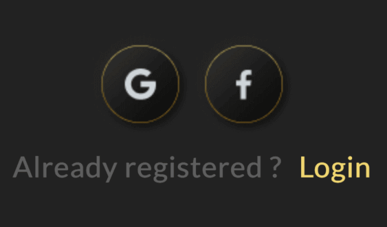 How to register by Social Networks at Khelostar Registration Through Social Networks